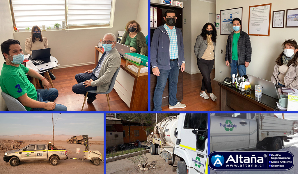 CERTIFICACIÓN ISO 9001 EMPRESA PROAMBIENTES – IQUIQUE