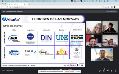 CURSO “AUDITOR INTERNO ISO 9001″ G&T SERVICIOS – TOCOPILLA – RELATADO POR CLAUDIO CORTES POLANCO