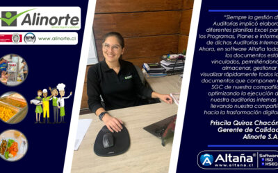 SOFTWARE ISO 9001 – EMPRESA ALINORTE – IQUIQUE