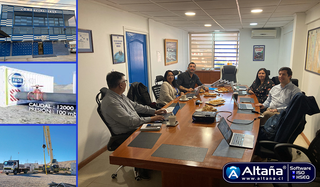 CERTIFICACIÓN ISO 9001-14001-45001 – EMPRESA COMERCIAL FADE – IQUIQUE