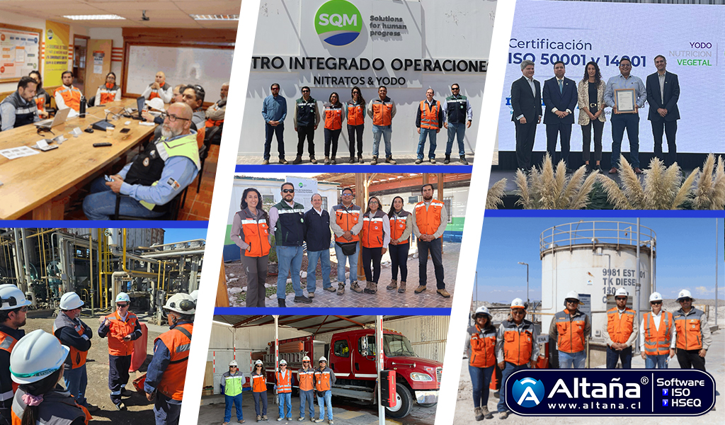 AUDITORÍA CERTIFICACIÓN ISO 14001 MINERA SQM – FAENA COYA SUR (MARÍA ELENA)