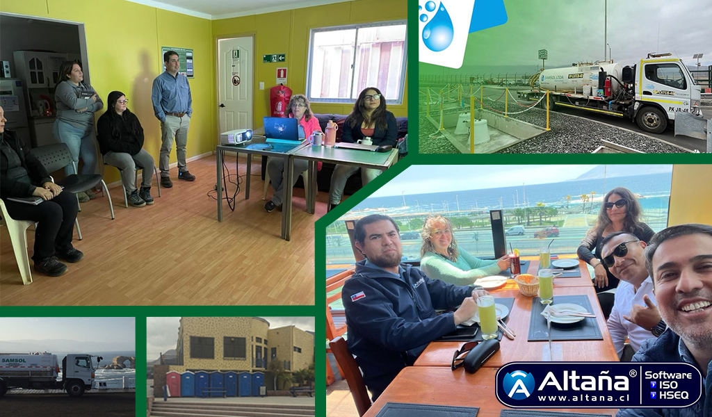 AUDITORÍA RECERTIFICACIÓN ISO 9001, ISO 14001 E ISO 45001 – EMPRESA SAMSOL – ANTOFAGASTA