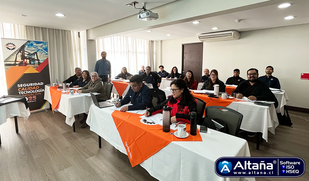 CURSO “AUDITOR INTERNO ISO 9001″ – EMPRESA TORMETAL – ANTOFAGASTA – RELATOR CLAUDIO CORTÉS POLANCO