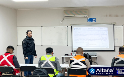 CURSO “AUDITOR INTERNO SGI – ISO 9001, ISO 14001 E ISO 45001″ CONTRATISTAS MINERA SQM – RELATOR CLAUDIO CORTES POLANCO