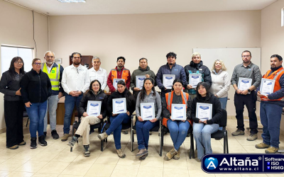 ENTREGA DE DIPLOMAS ISO 9001-14001-45001 EMPRESA TRANYMEC – CALAMA