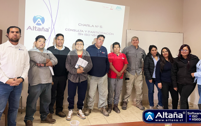 CHARLA CONSULTA Y PARTICIPACIÓN – EMPRESA TRANYMEC – CALAMA